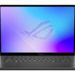 Asus Gaming Notebook ROG Zephyrus G16  40.6 cm (16 Zoll) WQXGA Intel® Core™ Ultra 9 386H 12 GB RAM  2 TB SSD Deutsch, QWERTZ Intel Intel-Grafik Nvidia NVIDIA GeForce RTX 5070 Ti 12 GB GDDR7 Grau  90NR0PC2-M003B0