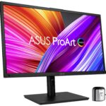 Asus ProArt PA27DCE-K LED-Monitor  EEK G (A - G) 68.3 cm (26.9 Zoll) 3840 x 2160 Pixel 16:9 0.1 ms HDMI®, Kopfhörer-Buchse, DisplayPort, USB-A, USB-C® OLED