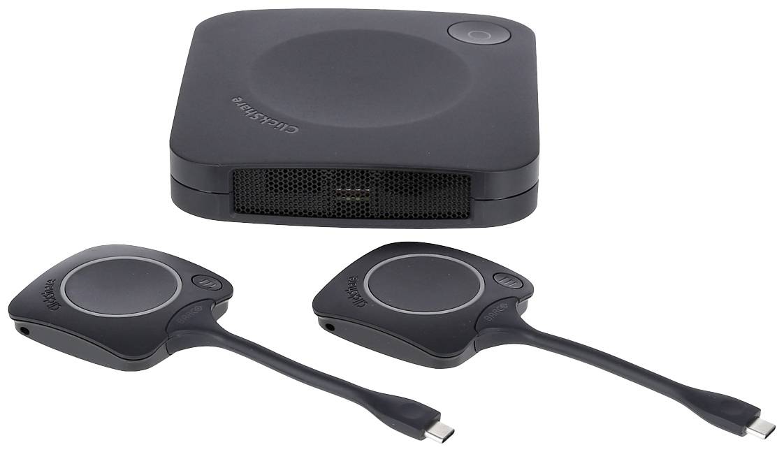 barco-clickshare-cx-30-eu-gen2-konferenzsystem-hdmi-rj45-usb-a-usb-c-wlan-schwarz.jpg Barco Clickshare CX-30 EU (GEN2) Konferenzsystem HDMI®, RJ45, USB-A, USB-C®, WLAN Schwarz - Image 1