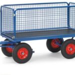 Fetra Hauptartikel 6434L Handpritschenwagen  Stahl pulverbeschichtet Traglast (max.): 1000 kg