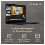 Asus Notebook ProArt P16 40.6 cm (16 Zoll) WQUXGA AMD Ryzen AI 9 HX 370 32 GB RAM 2 TB SSD Deutsch, QWERTZ AMD Radeon™ 8 - Image 8