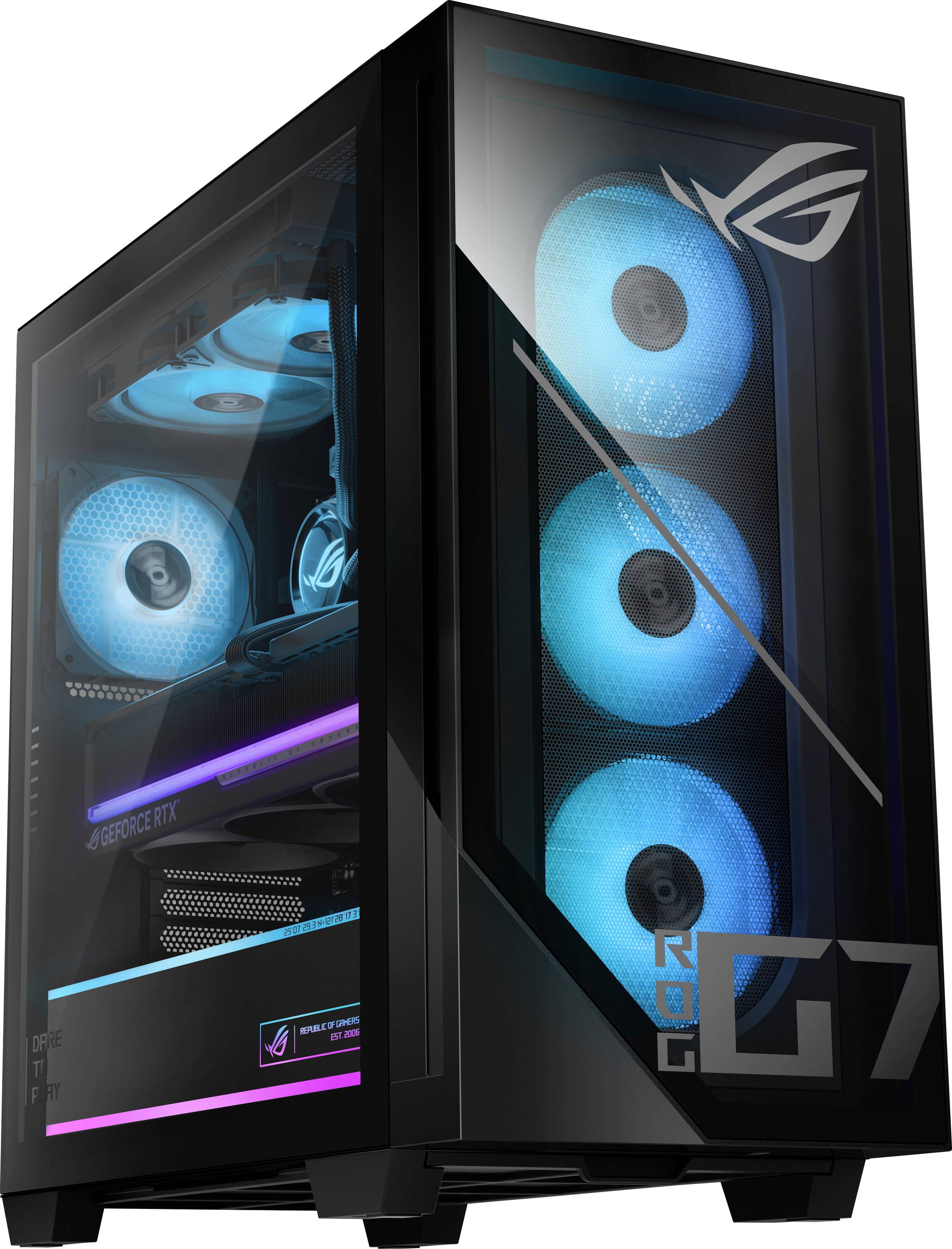 image-1311.jpg Asus Gaming PC ROG G700 Intel® Core™ Ultra 7 (Series 2) 265KF 5.5 GHz 16 GB RAM 2 TB SSD NVIDIA GeForce RTX 5080 GDDR7 9 - Image 1