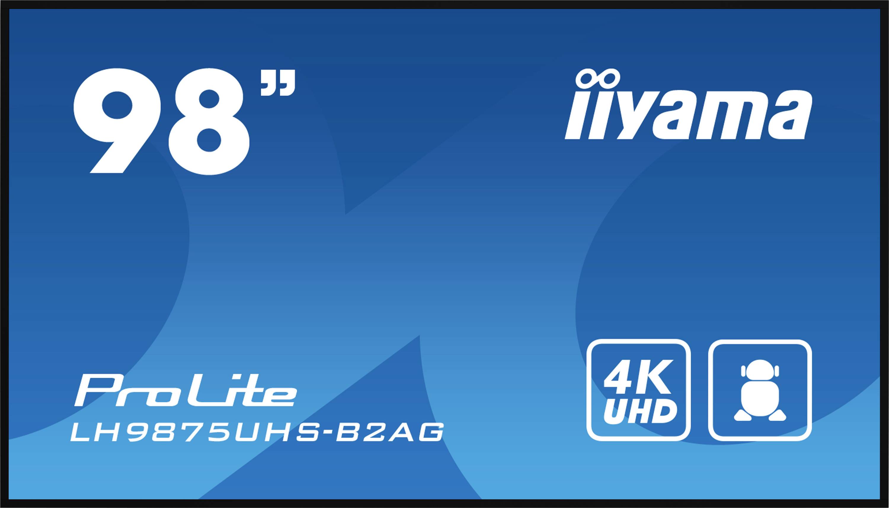 image-1318.jpg Iiyama 98" 3840x2160, UHD IPS panel, Haze 25%, Digital Signage Display EEK: F (A - G) 247.7 cm 97.5 Zoll 3840 x 2160 Pix - Image 1