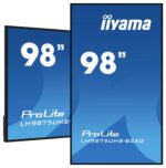 Iiyama 98" 3840x2160, UHD IPS panel, Haze 25%, Digital Signage Display EEK: F (A - G) 247.7 cm 97.5 Zoll 3840 x 2160 Pix - Image 2