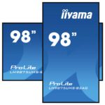 Iiyama 98" 3840x2160, UHD IPS panel, Haze 25%, Digital Signage Display EEK: F (A - G) 247.7 cm 97.5 Zoll 3840 x 2160 Pix - Image 5