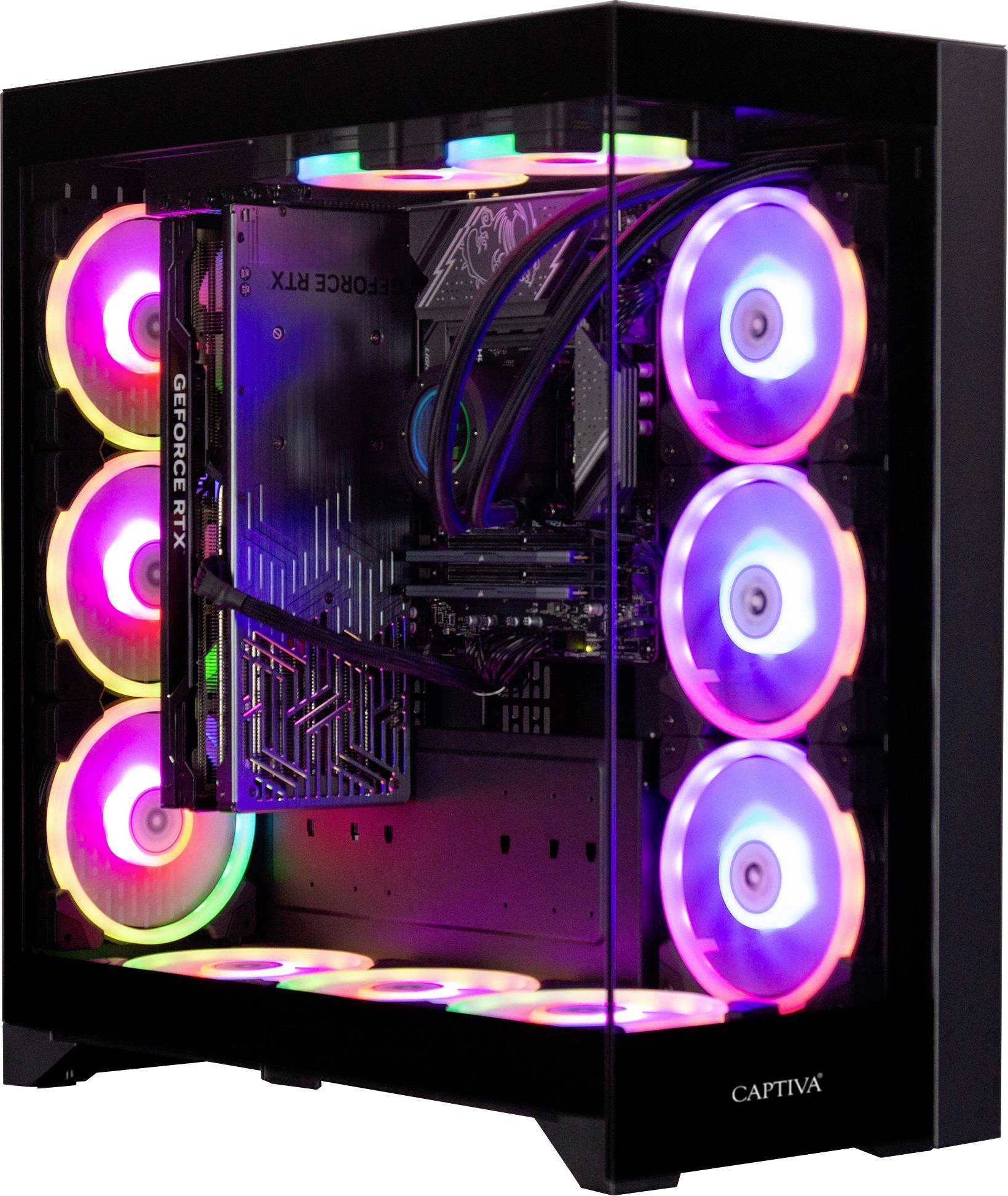 image-154.jpg Captiva Gaming PC Ultimate Gaming R89-514 AMD Ryzen 7 9800X3D 64 GB RAM 2000 GB SSD AMD AMD Radeon Graphics Nvidia GeFor – Bild 1