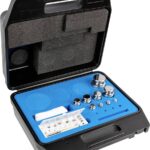 Kern 303-064 Gewichtssatz, E1, 1 mg - 1 kg, Knopf, Edelstahl poliert, im Kunststoffkoffer