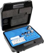 Kern 303-064 Gewichtssatz, E1, 1 mg - 1 kg, Knopf, Edelstahl poliert, im Kunststoffkoffer