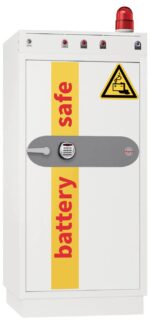 Phoenix BS1943E Battery Commander Pro Batterie-Aufbewahrungstresor App-steuerbar, feuergeschützt Zahlenschloss – Bild 2