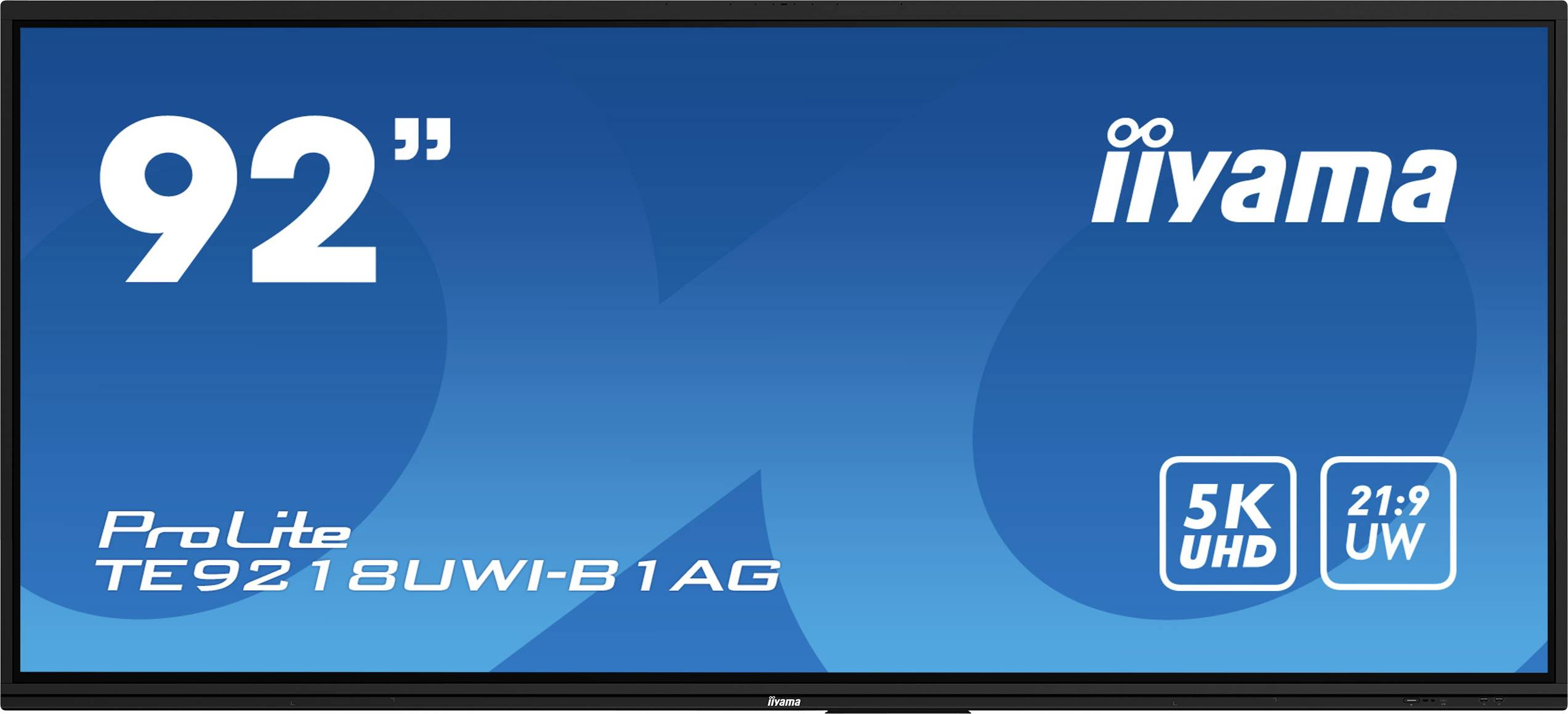 image-2173.jpg Iiyama ProLite TE9218UWI-B1AG Digital Signage Display EEK: G (A - G) 232.5 cm 91.5 Zoll 5120 x 2160 Pixel 16/7 – Bild 1