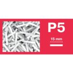 Rexel Optimum AutoFeed+ 750M Aktenvernichter 750 Blatt Mikroschnitt 2 x 15 mm P-5 140 l Vernichtet auch Büroklammern, He – Bild 9