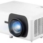 Viewsonic Beamer LS901-4K Laser 5500 ANSI-Lumen 3840 x 2160 4K UHD mit Fernbedienung, Zoom-Funktion, Integrierter Lautsp