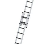MUNK Günzburger Steigtechnik 040694 Aluminium Stufen-Seilzugleiter Arbeitshöhe (max.): 7.0 cm