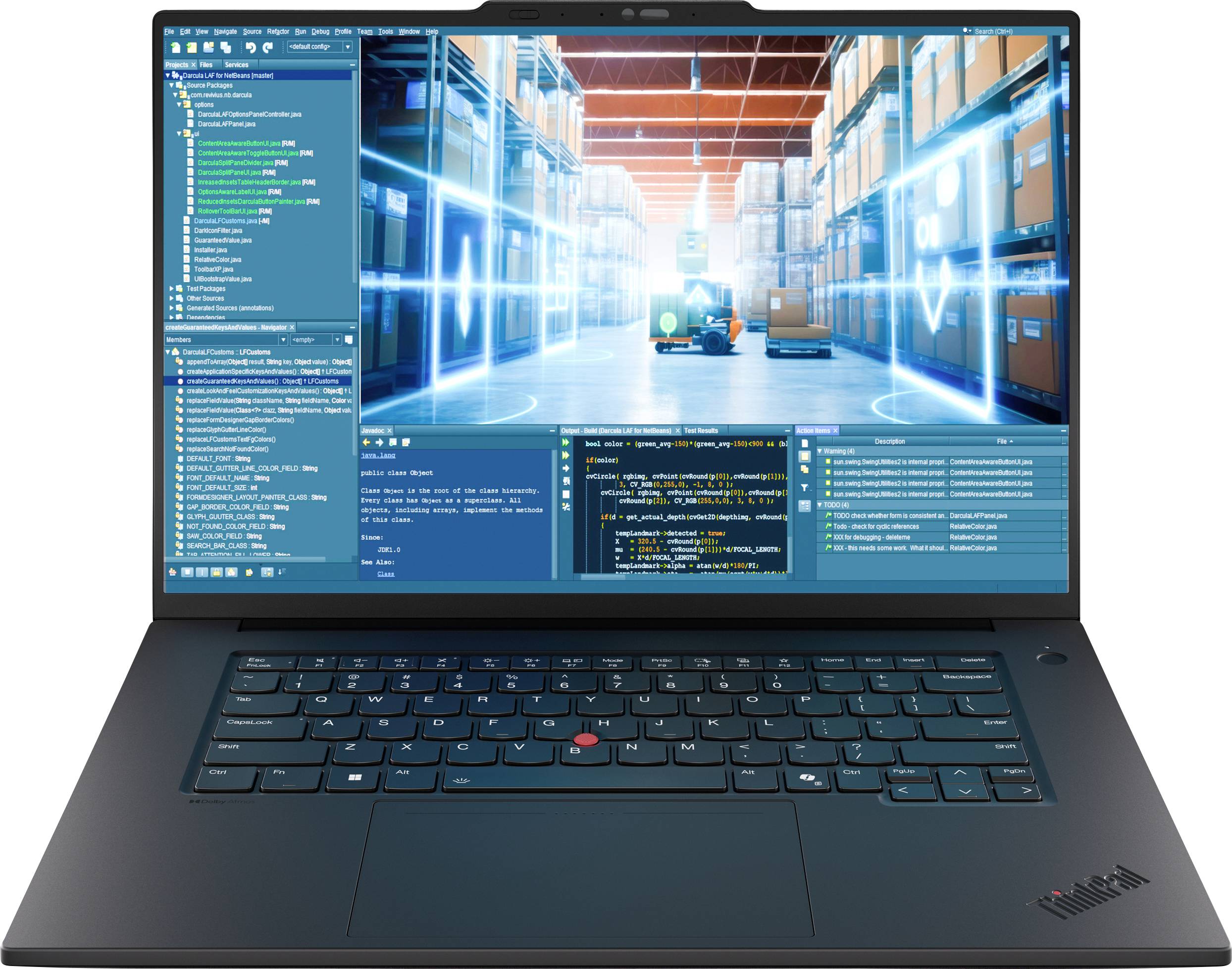 image-2423.jpg Lenovo Notebook ThinkPad T1g Gen 8 40.6 cm (16 Zoll) WUXGA Intel® Core™ Ultra 7 (Series 2) 255H 32 GB RAM 1 TB SSD Deuts – Bild 1