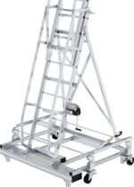 MUNK Günzburger Steigtechnik 301305 Aluminium Tankwagenleiter Montage mit Werkzeug Arbeitshöhe (max.): 5.375 cm 510 kg – Bild 2