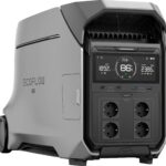 ECOFLOW Delta Pro 3 Powerstation LiFe Schwarz, Grau mit Laderegler