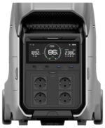ECOFLOW Delta Pro 3 Powerstation LiFe Schwarz, Grau mit Laderegler – Bild 2