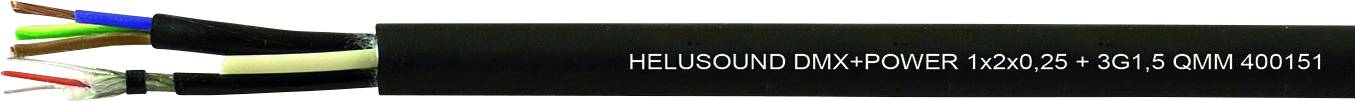 image-3272.jpg HELU 400151 Kombikabel 2 x 0.25 mm² + 3 G 1.5 mm² Schwarz 500 m – Bild 1