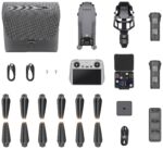 DJI Mavic 3 Pro Fly More Combo (DJI RC) Quadrocopter 100% RtR Kameraflug, Profi Grau – Bild 3