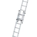 MUNK Günzburger Steigtechnik 040684 Aluminium Stufen-Seilzugleiter Arbeitshöhe (max.): 7.0 cm 23 kg