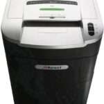 Rexel Mercury RLX20 Aktenvernichter 22 Blatt Partikelschnitt 4 x 40 mm P-4 115 l Vernichtet auch Büroklammern, Heftklamm