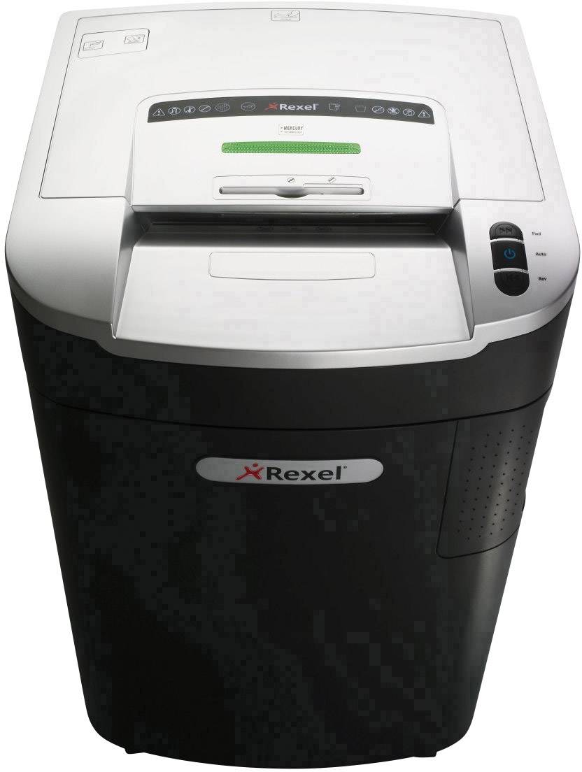 image-3577.jpg Rexel Mercury RLX20 Aktenvernichter 22 Blatt Partikelschnitt 4 x 40 mm P-4 115 l Vernichtet auch Büroklammern, Heftklamm – Bild 1
