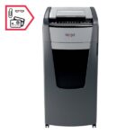 Rexel Optimum AutoFeed+ 600M Aktenvernichter 600 Blatt Mikroschnitt 2 x 15 mm P-5 110 l Vernichtet auch Büroklammern, He – Bild 9