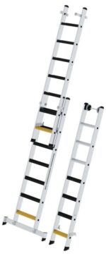 MUNK Günzburger Steigtechnik 033322 Aluminium Stufen-Mehrzweckleiter 25.3 kg – Bild 4