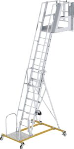 MUNK Günzburger Steigtechnik 301303 Aluminium Tankwagenleiter Montage mit Werkzeug Arbeitshöhe (max.): 5.4 cm 390 kg