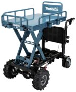 Makita DCU601Z Schubkarre 300 kg höhenverstellbar Luft - Image 2