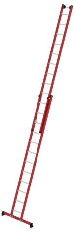 MUNK Günzburger Steigtechnik 035532 GFK/Alu Sprossen-Schiebeleiter Arbeitshöhe (max.): 7.2 cm 21.3
