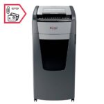Rexel Optimum AutoFeed+ 750X Aktenvernichter 750 Blatt Mikroschnitt 4 x 30 mm P-4 140 l Vernichtet auch Büroklammern, He – Bild 9