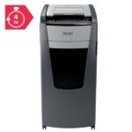 Rexel Optimum AutoFeed+ 750X Aktenvernichter 750 Blatt Mikroschnitt 4 x 30 mm P-4 140 l Vernichtet auch Büroklammern, He – Bild 11