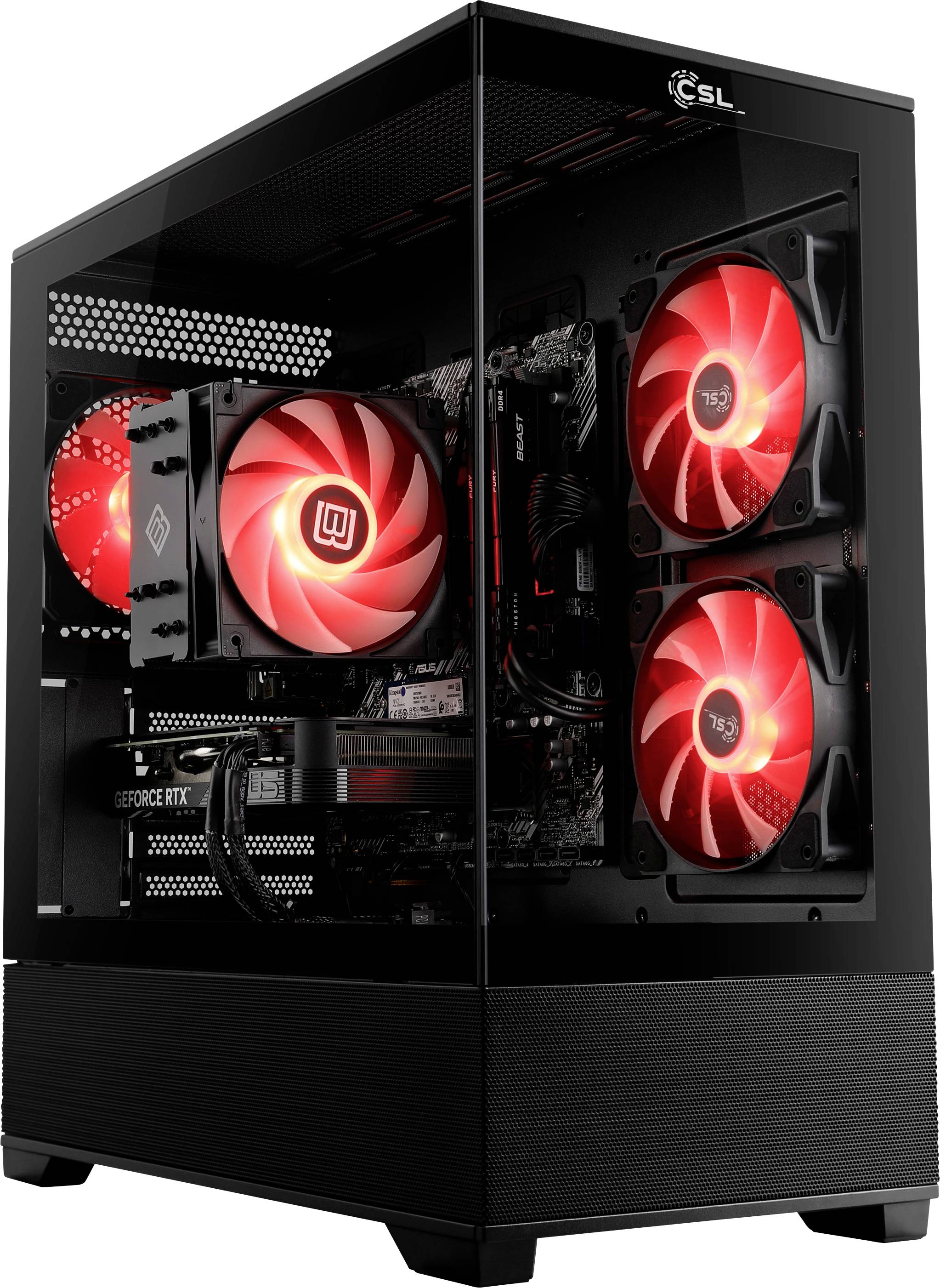 image-4055.jpg CSL Computer Gaming PC Gaming PC M11960H Intel® Core™ Ultra 7 265KF 5.5 GHz 32 GB RAM 2000 GB SSD Nvidia GeForce RTX™ 50 – Bild 1
