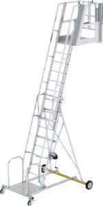 MUNK Günzburger Steigtechnik 301304 Aluminium Tankwagenleiter Montage mit Werkzeug Arbeitshöhe (max.): 5.4 cm 390 kg