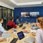 HP Poly Studio X72 All-In-One Video Bar Konferenzlautsprecher HDMI® Eingang, HDMI® Ausgang, USB-C®, USB-A, Audio-Line-in - Image 6