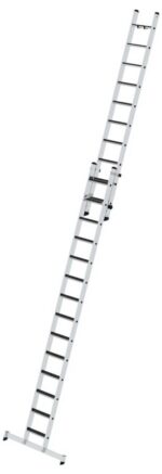 MUNK Günzburger Steigtechnik 040679 Aluminium Stufen-Schiebeleiter Arbeitshöhe (max.): 6.20 cm 24.3 kg – Bild 2