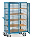 Fetra Hauptartikel 4392 Schrankwagen Stahl pulverbeschichtet Traglast (max.): 750 kg Brillantblau (RAL 5007)