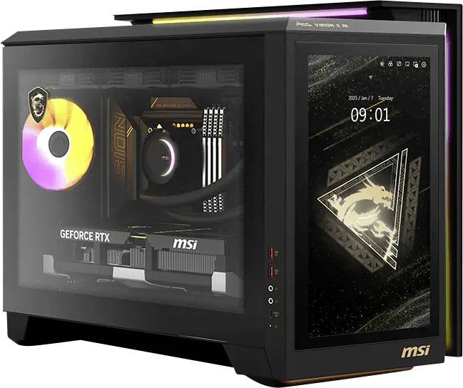 image-496.jpg MSI Gaming PC MEG Vision X AI 2NVV9-285AT Intel® Core™ Ultra 9 285K 5.7 GHz 64 GB RAM 1 TB SSD Nvidia GeForce RTX 5080 1 – Bild 1