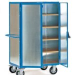 Fetra Hauptartikel 5493 Schrankwagen Stahl pulverbeschichtet Traglast (max.): 750 kg Brillantblau (RAL 5007)