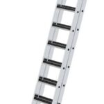 MUNK Günzburger Steigtechnik 040676 Aluminium Stufen-Schiebeleiter Arbeitshöhe (max.): 5.45 cm 21.7 kg
