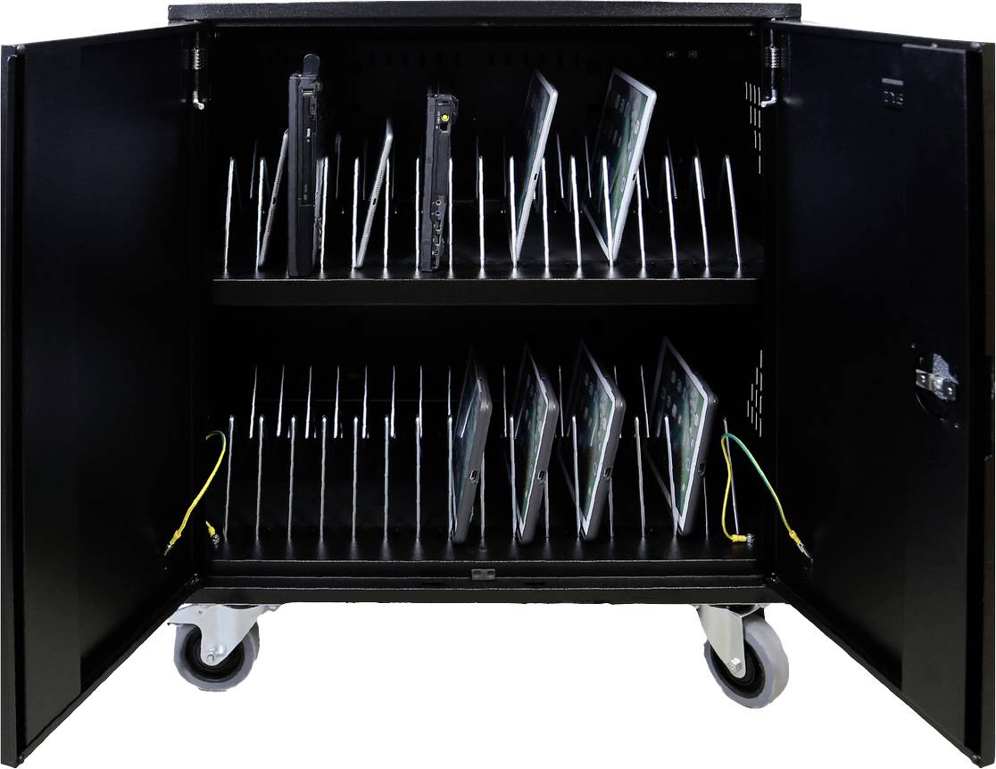 image-5317.jpg Leba Innovation NoteCart Flex Extended 32 Lade- und Managementsystem Laptops, Chromebooks, Tablets, iPads – Bild 1