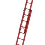 MUNK Günzburger Steigtechnik 036632 GFK Sprossen-Schiebeleiter Arbeitshöhe (max.): 7.4 cm 23.42
