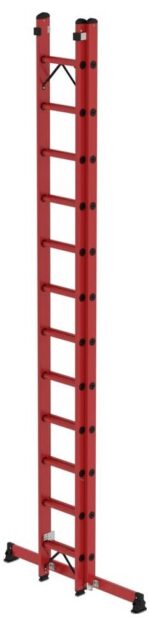 MUNK Günzburger Steigtechnik 036632 GFK Sprossen-Schiebeleiter Arbeitshöhe (max.): 7.4 cm 23.42 – Bild 2