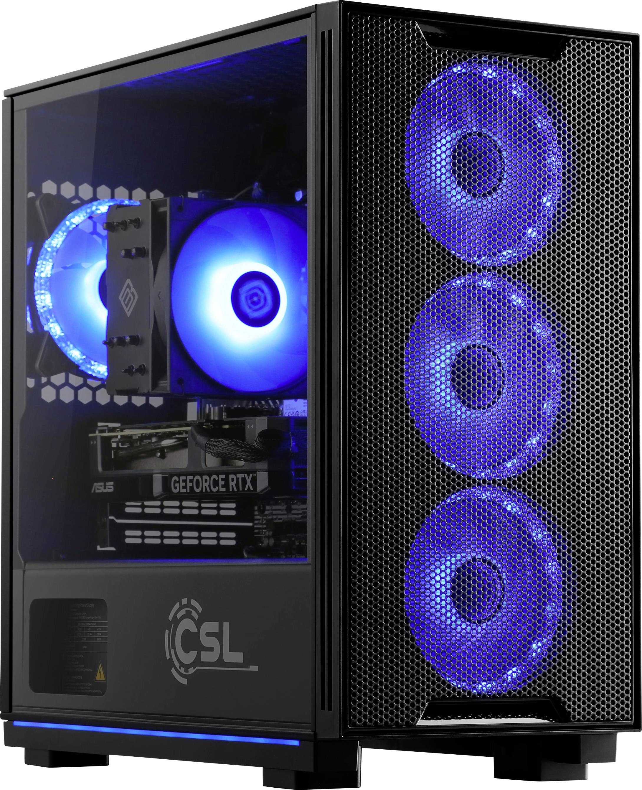 image-5496.jpg CSL Computer Gaming PC M12160H Intel® Core™ Ultra 7 265KF 5.5 GHz 32 GB RAM 2 TB SSD Nvidia GeForce RTX™ 5060 Ti 16 GB G – Bild 1