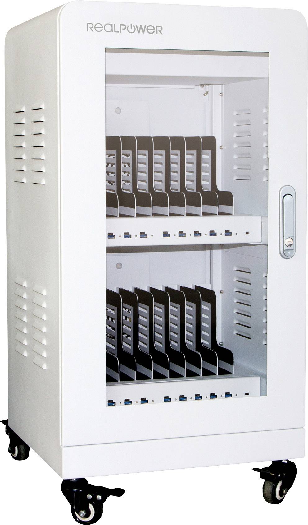 image-5651.jpg RealPower Powerstation 20 Lade- und Managementsystem Schrank – Bild 1