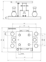 Siemens 7MH57225NA10 7MH5722-5NA10 Silo Einbaueinheit für Wägezelle SIWAREX WL290 DB-S CA 45t Einbaufertig vormontierte – Bild 2
