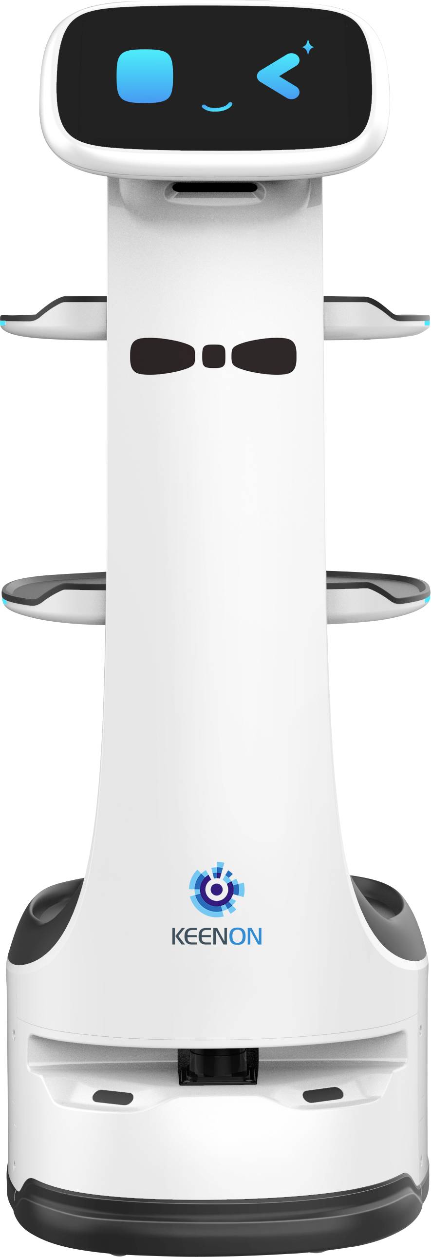 image-57.jpg KEENON DINERBOT T8 LS Gastronomie Service Weiß App gesteuert, inkl. Ladegerät, Sprachgesteuert – Bild 1