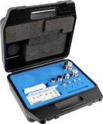 Kern 313-064 Gewichtssatz, E2, 1 mg - 1 kg, Knopf, Edelstahl poliert, im Kunststoffkoffer