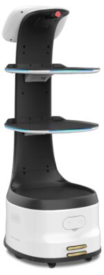 KEENON DINERBOT T8 LS Gastronomie Service Weiß App gesteuert, inkl. Ladegerät, Sprachgesteuert – Bild 3
